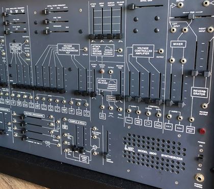 Arp-2600, grey-faced with 3620 keyboard